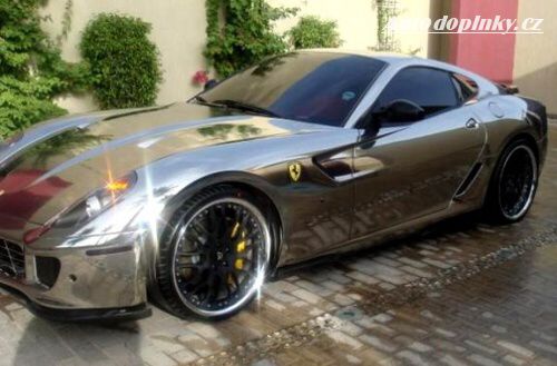Ferrari 599 GTB v chromu