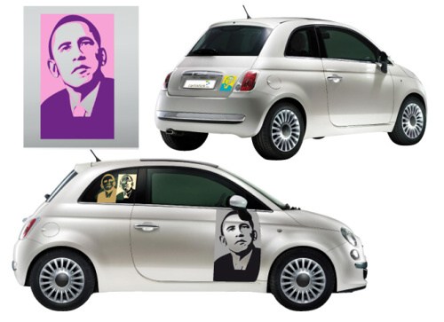 Obam�v Fiat 500