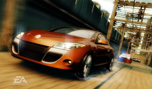 Megane Coupe v Need For Speed