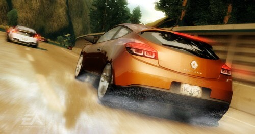 Megane Coupe v Need For Speed