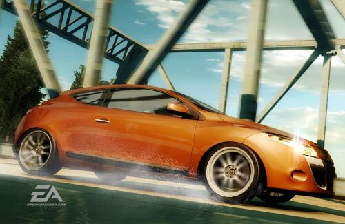 Megane Coupe v Need For Speed