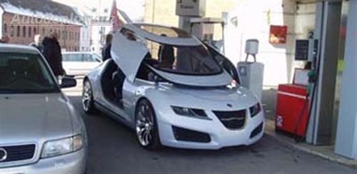 Saab Aero X na benz�nce
