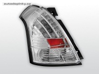 Zadn� sv�tla, lampy LED Suzuki Swift, 2005-2010, �ir�/chrom Zadn� sv�tla, lampy LED Suzuki Swift, 2005-2010, �ir�/chrom
