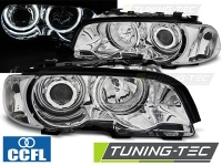 P�edn� sv�tla BMW E46, 1999-2001, coupe, cabrio, Angel Eyes, CCFL chrom P�edn� sv�tla BMW E46, 1999-2001, coupe, cabrio, Angel Eyes, CCFL chrom