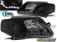 P�edn� sv�tla Volkswagen Passat 3C, 2005-2010, LED Daylight, �ern� s DRL P�edn� sv�tla Volkswagen Passat 3C, 2005-2010, LED Daylight, �ern� s DRL