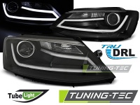 P�edn� sv�tla, lampy VW Volkswagen Jetta VI, 2011-, LED Tube Light, �ern� black P�edn� sv�tla, lampy VW Volkswagen Jetta VI, 2011-, LED Tube Light, �ern� black