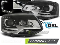 P�edn� sv�tla VW T5, 2010-, LED s denn�m sv�cen�m DRL, �ern� black (s �o�kou a homologovan�m denn�m LED sv�cen�m) P�edn� sv�tla VW T5, 2010-, LED s denn�m sv�cen�m DRL, �ern� black (s �o�kou a homologovan�m denn�m LED sv�cen�m)
