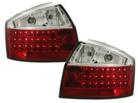 LED zadn� sv�tla Audi A4 8E sedan -- rok v�roby 2001-04 �erven�/crystal LED zadn� sv�tla Audi A4 8E sedan -- rok v�roby 2001-04 �erven�/crystal