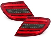 LED zadn� sv�tla Mercedes C W204 sedan -- rok v�roby 2006-10 �erven�/kou�ov�