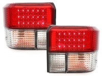 LED zadn� sv�tla VW T4 -- rok v�roby 90-2003 crystal/�erven� LED zadn� sv�tla VW T4 -- rok v�roby 90-2003 crystal/�erven�