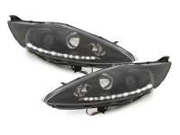 P�edn� sv�tla s denn�m sv�cen�m Ford Fiesta MK7 -- rok v�roby 2008-10 �ern� P�edn� sv�tla s denn�m sv�cen�m Ford Fiesta MK7 -- rok v�roby 2008-10 �ern�