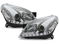 P�edn� sv�tla s denn�m sv�cen�m Opel Astra H -- rok v�roby 2004-09 chrom