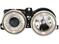 P�edn� sv�tla BMW 3 E30 -- rok v�roby 09/87-10/90 Angel Eyes chrom P�edn� sv�tla BMW 3 E30 -- rok v�roby 09/87-10/90 Angel Eyes chrom