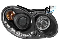 P�edn� sv�tla s denn�m sv�cen�m Mercedes CLK W209 -- rok v�roby 2003-08 �ern� P�edn� sv�tla s denn�m sv�cen�m Mercedes CLK W209 -- rok v�roby 2003-08 �ern�