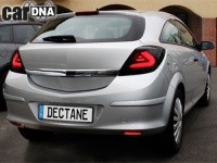 carDNA LED zadn� sv�tla Opel Astra H GTC LIGHTBAR �ern�/kou�ov�