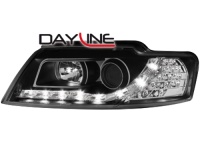 DAYLINE p�edn� sv�tla AUDI A4 8HE 02-05 �ern� DAYLINE p�edn� sv�tla AUDI A4 8HE 02-05 �ern�