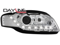 DAYLINE p�edn� sv�tla AUDI A4 B7 04-08 chrom DAYLINE p�edn� sv�tla AUDI A4 B7 04-08 chrom