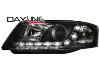 DAYLINE p�edn� sv�tla AUDI A6 4B 01-04 �ern� DAYLINE p�edn� sv�tla AUDI A6 4B 01-04 �ern�