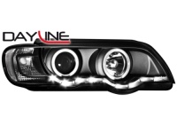 DAYLINE p�edn� sv�tla BMW X5 99-03 E53 �ern� DAYLINE p�edn� sv�tla BMW X5 99-03 E53 �ern�