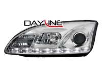 DAYLINE p�edn� sv�tla Ford Focus 05-02.08 chrom DAYLINE p�edn� sv�tla Ford Focus 05-02.08 chrom