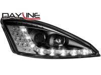 DAYLINE p�edn� sv�tla Ford Focus 01-04 �ern� DAYLINE p�edn� sv�tla Ford Focus 01-04 �ern�