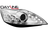 DAYLINE p�edn� sv�tla Ford Focus 08-10 chrom DAYLINE p�edn� sv�tla Ford Focus 08-10 chrom
