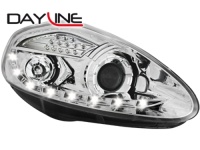 DAYLINE p�edn� sv�tla Fiat Grande Punto 2005-2008 chrom