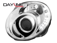 DAYLINE p�edn� sv�tla Fiat 500 07+ chrom DAYLINE p�edn� sv�tla Fiat 500 07+ chrom