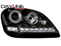 DAYLINE p�edn� sv�tla Mercedes W164 M 05-08 �ern� DAYLINE p�edn� sv�tla Mercedes W164 M 05-08 �ern�