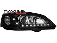 DAYLINE p�edn� sv�tla Opel Astra G 98-04 �ern� DAYLINE p�edn� sv�tla Opel Astra G 98-04 �ern�