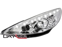 DAYLINE p�edn� sv�tla Peugeot 207 06-10 chrom DAYLINE p�edn� sv�tla Peugeot 207 06-10 chrom