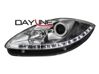 DAYLINE p�edn� sv�tla Seat Leon 1P 05-09 chrom DAYLINE p�edn� sv�tla Seat Leon 1P 05-09 chrom