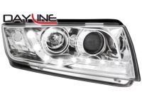 DAYLINE p�edn� sv�tla Skoda Fabia 99-07 chrom DAYLINE p�edn� sv�tla Skoda Fabia 99-07 chrom