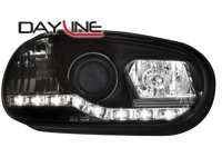 DAYLINE p�edn� sv�tla VW Golf IV 97-04 �ern� DAYLINE p�edn� sv�tla VW Golf IV 97-04 �ern�