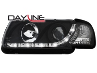 DAYLINE p�edn� sv�tla VW Polo 6N 95-98 �ern� DAYLINE p�edn� sv�tla VW Polo 6N 95-98 �ern�