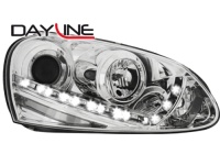 DAYLINE p�edn� sv�tla VW Golf V 03-09 chrom