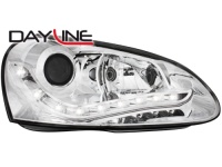 DAYLINE p�edn� sv�tla VW Golf V 03-09 XENON chrom DAYLINE p�edn� sv�tla VW Golf V 03-09 XENON chrom