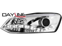 DAYLINE p�edn� sv�tla VW Polo 6R 09+ chrom DAYLINE p�edn� sv�tla VW Polo 6R 09+ chrom