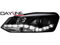 DAYLINE p�edn� sv�tla VW Polo 6R 09+ �ern� DAYLINE p�edn� sv�tla VW Polo 6R 09+ �ern�