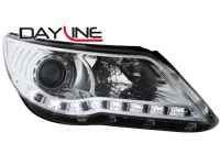 DAYLINE p�edn� sv�tla VW Tiguan 07-11 chrom DAYLINE p�edn� sv�tla VW Tiguan 07-11 chrom