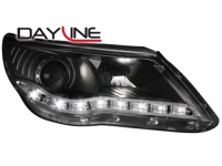 DAYLINE p�edn� sv�tla VW Tiguan 07-11 �ern� DAYLINE p�edn� sv�tla VW Tiguan 07-11 �ern�