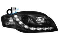 D-LITE p�edn� sv�tla s denn�m sv�cen�m AUDI A4 B7 2004-08 �ern� D-LITE p�edn� sv�tla s denn�m sv�cen�m AUDI A4 B7 2004-08 �ern�