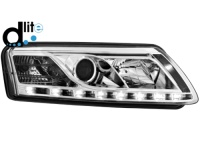 D-LITE p�edn� sv�tla s denn�m sv�cen�m AUDI A6 4F 04-07 chrom D-LITE p�edn� sv�tla s denn�m sv�cen�m AUDI A6 4F 04-07 chrom