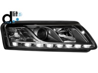 D-LITE p�edn� sv�tla s denn�m sv�cen�m AUDI A6 4F 04-07 �ern� D-LITE p�edn� sv�tla s denn�m sv�cen�m AUDI A6 4F 04-07 �ern�