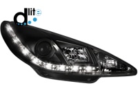 D-LITE p�edn� sv�tla s denn�m sv�cen�m Peugeot 206 98-07 �ern�