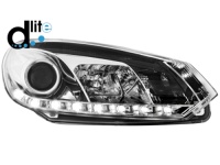 D-LITE p�edn� sv�tla s denn�m sv�cen�m VW Golf VI 08+ chrom D-LITE p�edn� sv�tla s denn�m sv�cen�m VW Golf VI 08+ chrom
