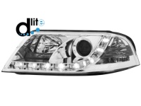 D-LITE p�edn� sv�tla s denn�m sv�cen�m VW Passat 3BG chrom D-LITE p�edn� sv�tla s denn�m sv�cen�m VW Passat 3BG chrom
