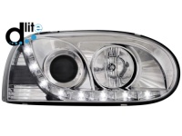 D-LITE p�edn� sv�tla s denn�m sv�cen�m VW Golf III 92-97 chrom