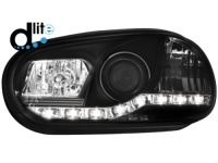 D-LITE p�edn� sv�tla s denn�m sv�cen�m VW Golf IV 98-02 �ern�