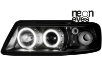 P�edn� sv�tla Audi A3 8L 09.96-08.00 CCFL Angel Eyes �ern� P�edn� sv�tla Audi A3 8L 09.96-08.00 CCFL Angel Eyes �ern�